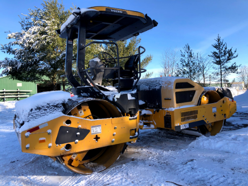 2014 Volvo DD120B Articulating asphalt roller