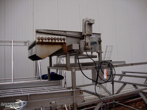 Stainless Incline Stand with Conveyor